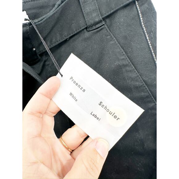 Proenza Schouler White Label Cotton Belted Pant Size 4 - Picture 6 of 7